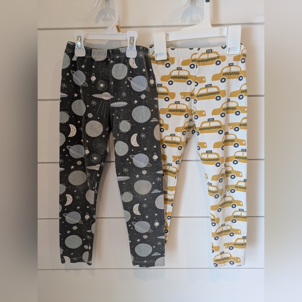 2 Winter Water Factory Leggings, Size 6